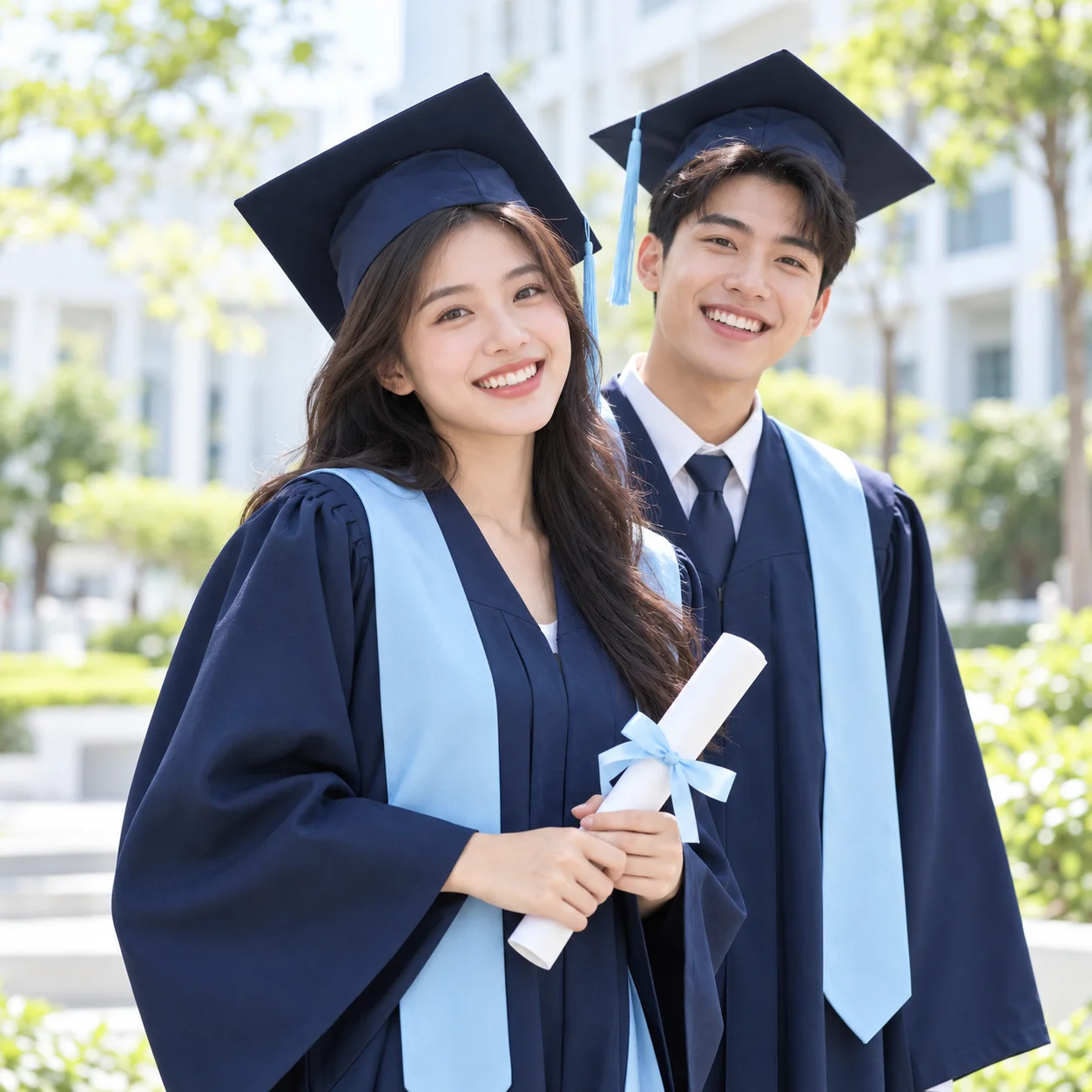 Nụ Cười Rạng Rỡ Ngày Tốt Nghiệp Đại Học