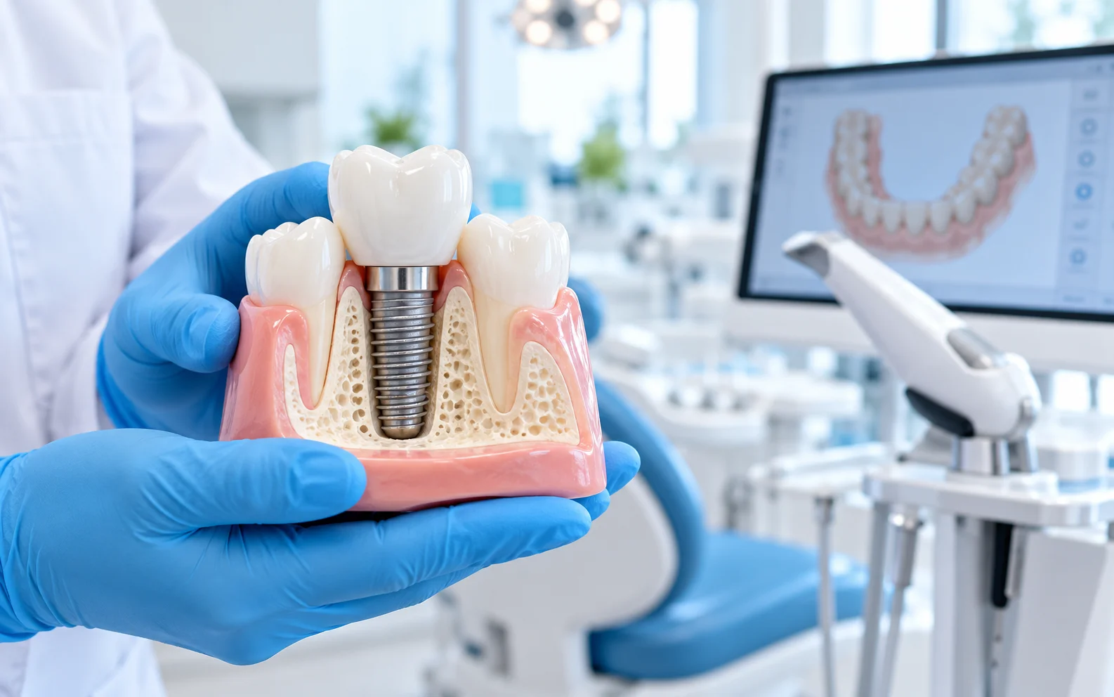 Công Nghệ Cấy Ghép Implant 1 Lần Hẹn